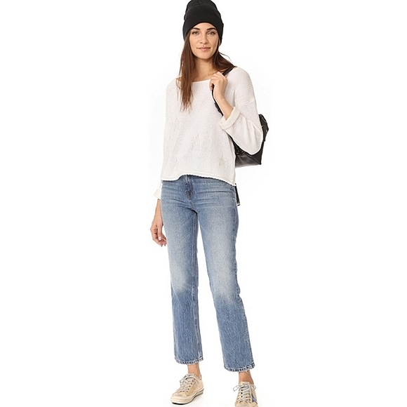 Rails Kalani Star Knit Sweater White Size XS - Picture 12 of 13